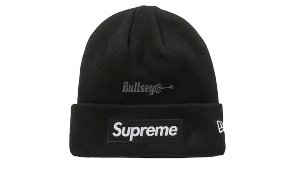 Supreme Black New Era Box Logo Beanie (FW23)-Bullseye Sneaker minimalistas Boutique