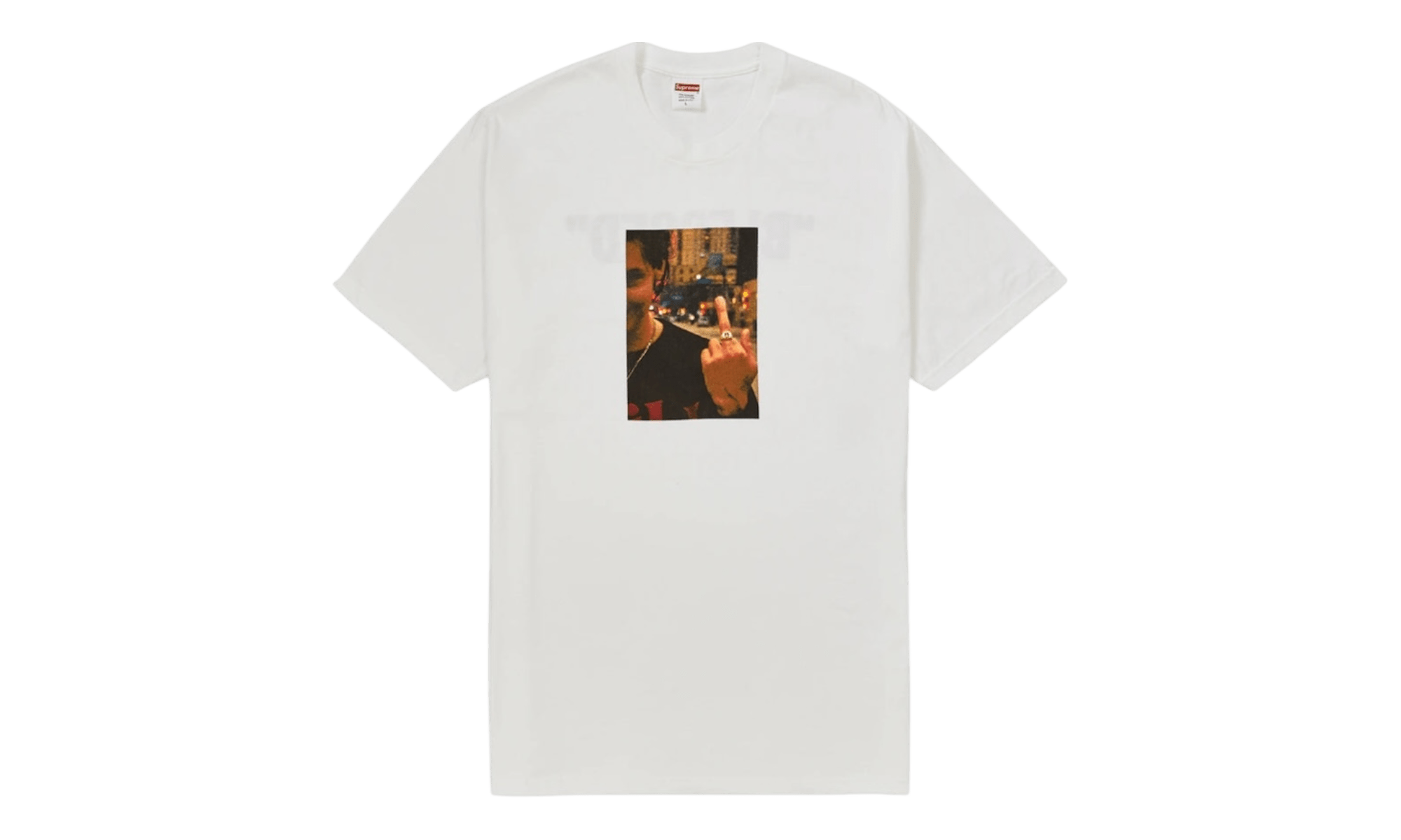 Supreme "Blessed" Tee White-Bullseye Sneaker Boutique