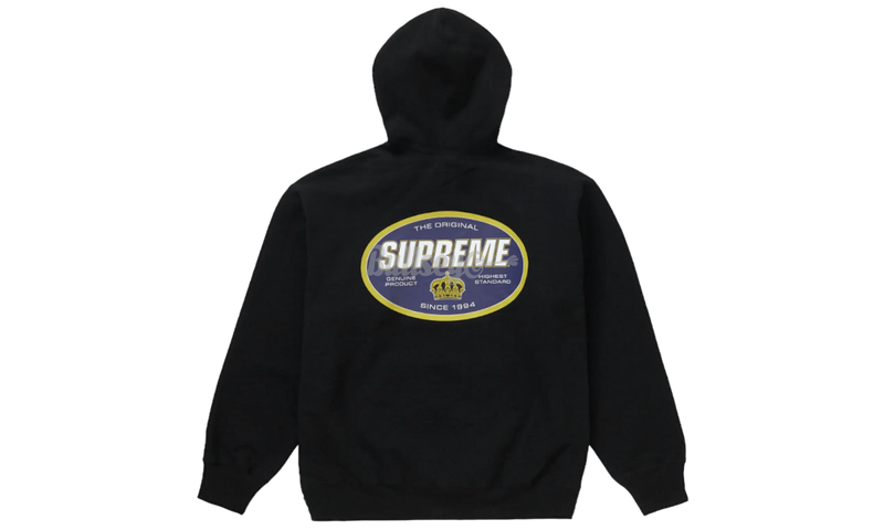 Supreme Crown Hooded "Black" Sweatshirt-Bullseye Sneaker Boutique