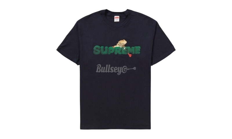 Supreme Lizard Navy T-Shirt (PreOwned)-Bullseye Sneaker Boutique