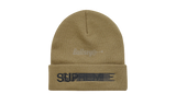 Supreme Motion Logo Taupe Beanie (SS23)-Urlfreeze Sneakers Sale Online