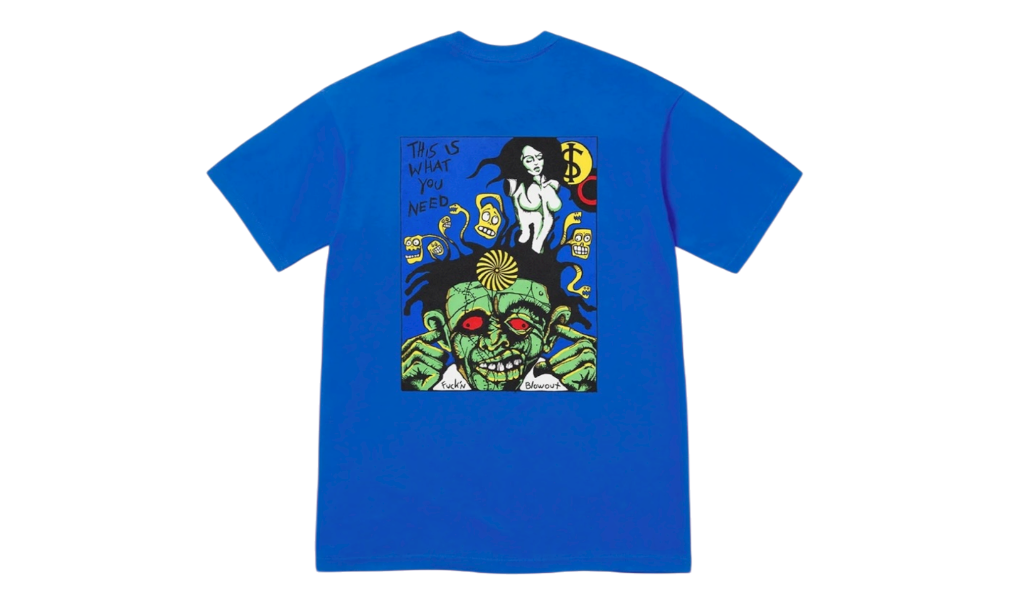 Supreme Rob Zombie 2025 Royal Blue T-Shirt