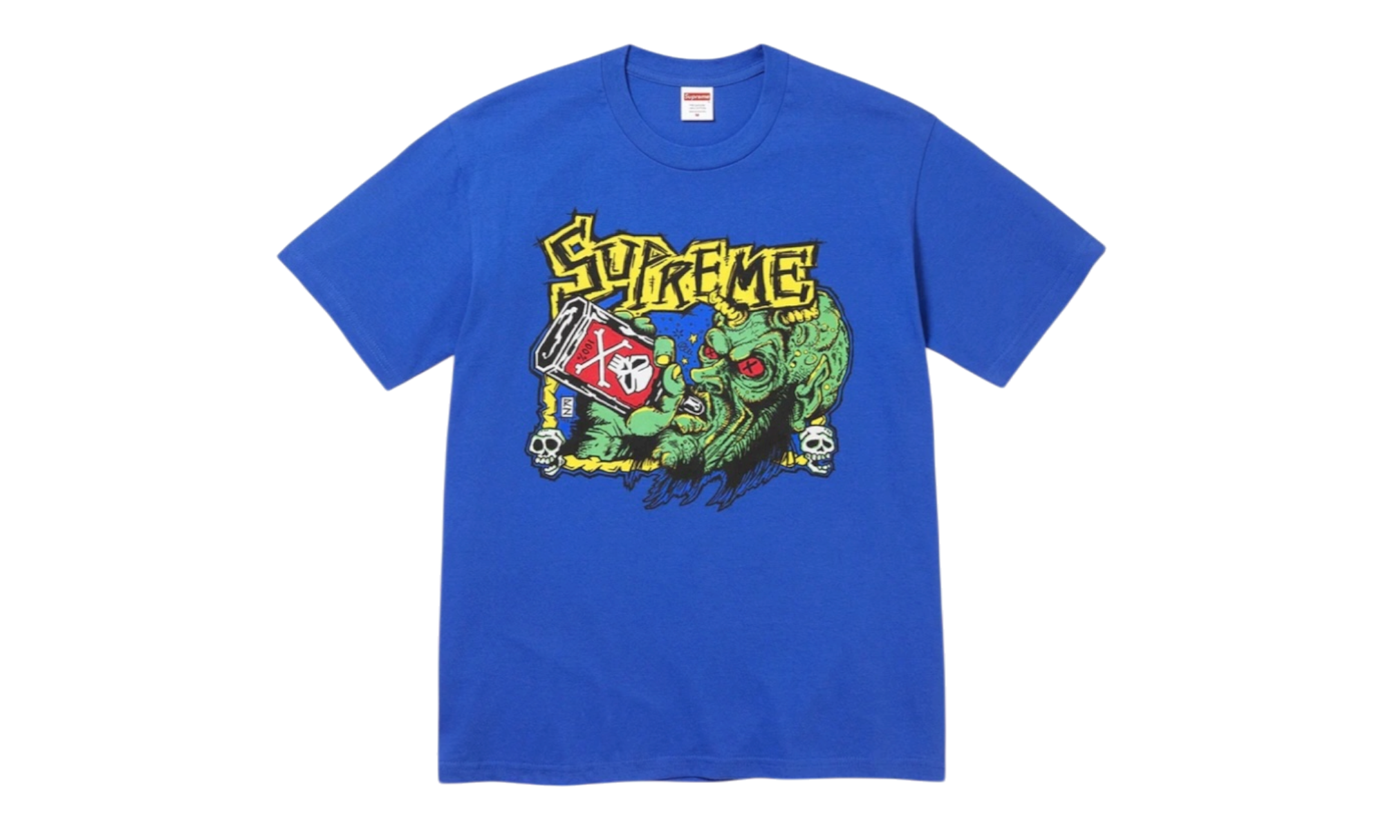 Supreme Rob Zombie 2025 Royal Blue T-Shirt-Bullseye Sneaker Boutique