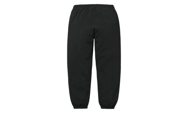 Supreme Satin Applique Black Sweatpants