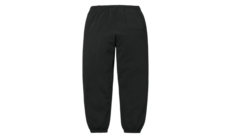 Supreme Satin Applique Black Sweatpants