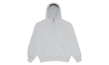 Supreme Satin Applique Grey Hoodie