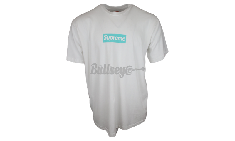 Supreme Tiffany & Co. Box Logo White T-Shirt-sneakers americanos wp40 am5 jeans