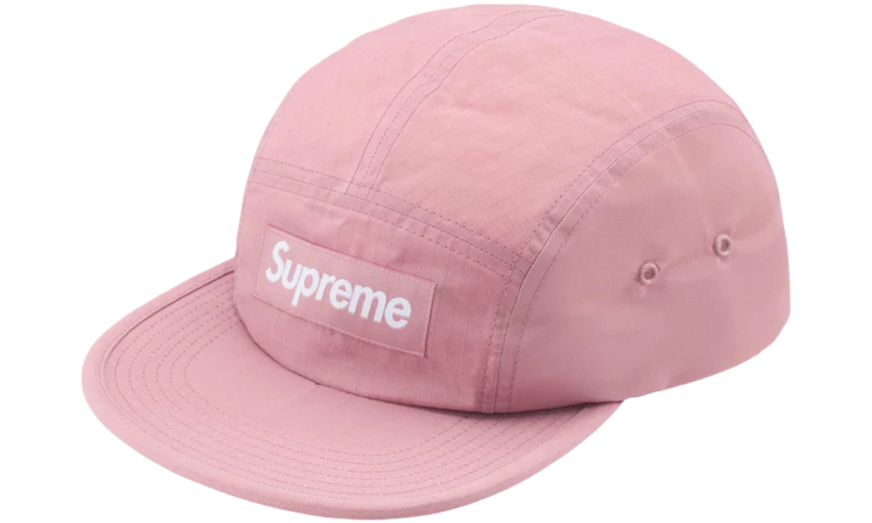 Supreme Waxed Ripstop Camp Pink Hat-Bullseye Sneaker Boutique