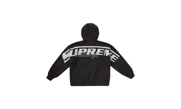 Supreme Wrapped Half Zip Hooded "Washed Black" Sweatshirt-Bullseye Sneaker Boutique