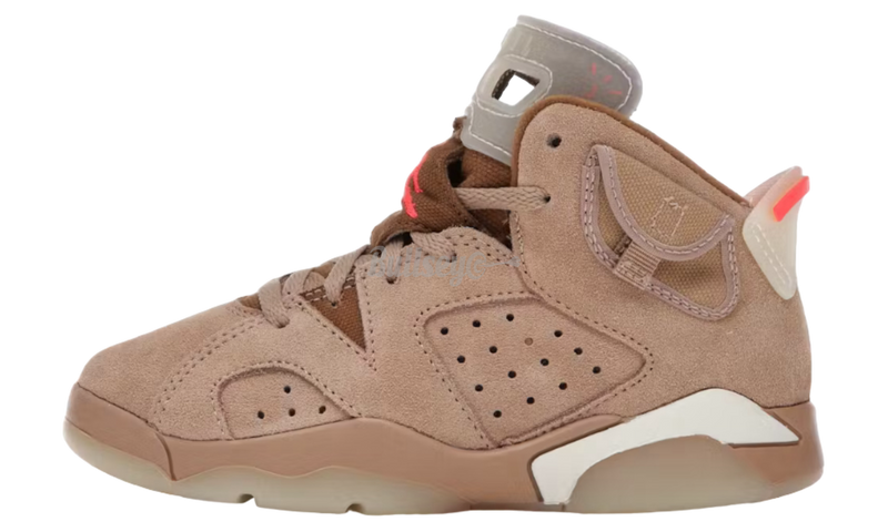 Travis Scott x Air Jordan 6 Retro "British Khaki" Pre-School-Bullseye Sneaker Boutique