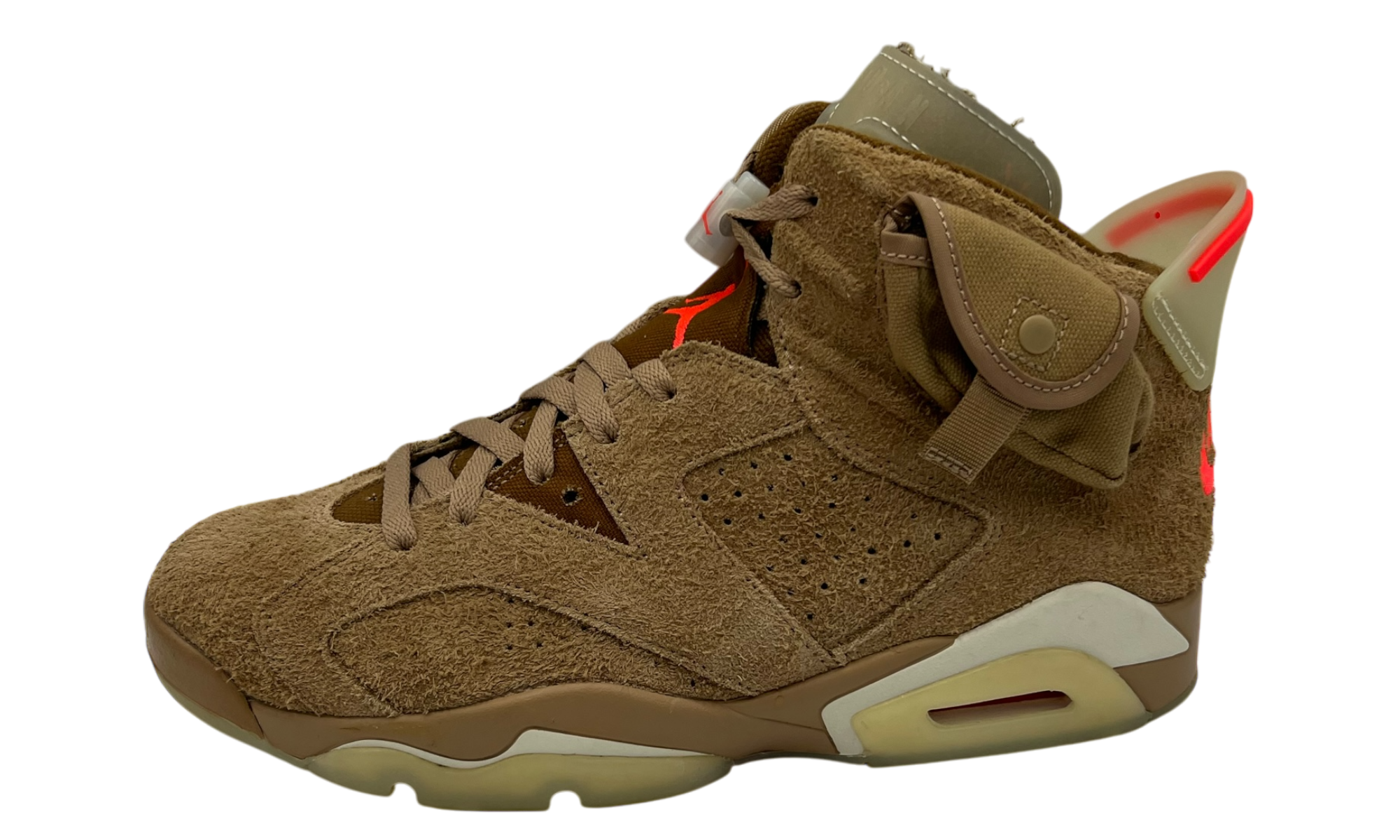 Travis Scott x Air Jordan 6 Retro "British Olive" (PreOwned)-Bullseye Sneaker Boutique