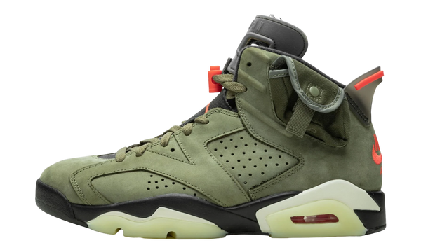 Travis Scott x Air Jordan 6 Retro "Olive" (PreOwned) (No Box)-Urlfreeze Sneakers Sale Online