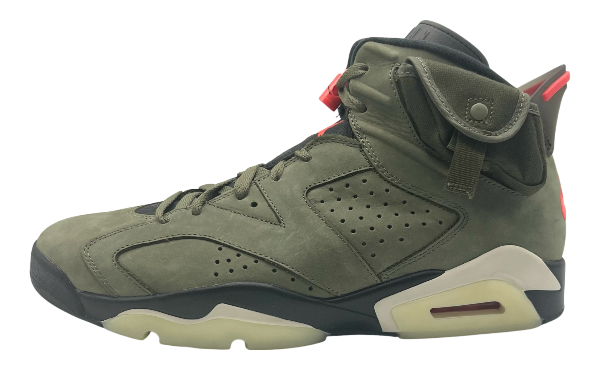 Travis Scott x Air Jordan 6 Retro "Olive" (PreOwned)-Bullseye Sneaker Boutique