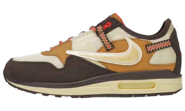 Travis Scott x Air Max 1 "Baroque Brown" (PreOwned) (Rep Box)