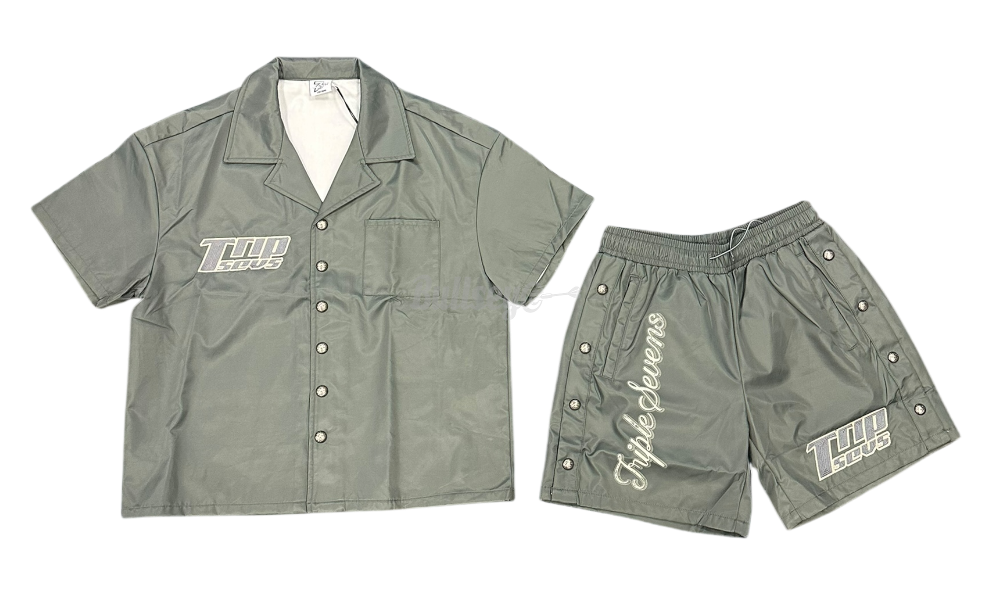 Triple Sevens Grey Nylon Suit-Bullseye Sneaker Boutique