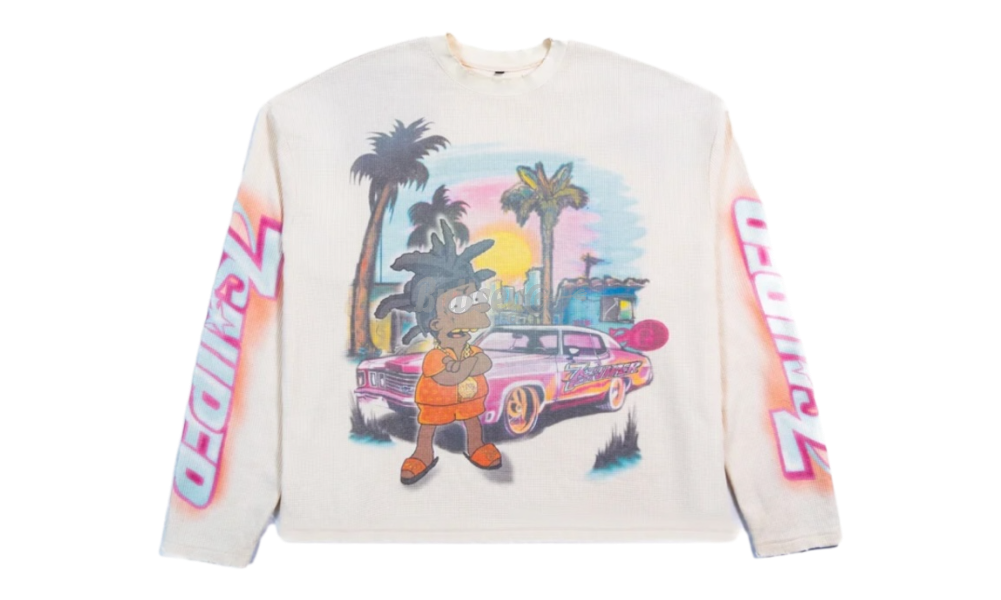 Triple Sevens Yak Simpson Waffle Knit Longsleeve-Bullseye Sneaker Boutique