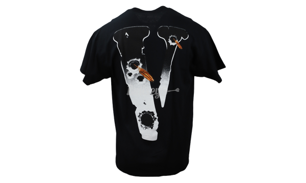 VLone x Pop Smoke "Hawk Em" Black T-Shirt-Urlfreeze Sneakers Sale Online