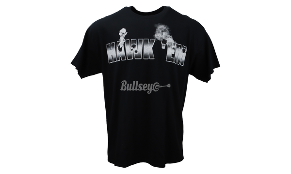 VLone x Pop Smoke "Hawk Em" Black T-Shirt-Bullseye diesel Sneaker Boutique