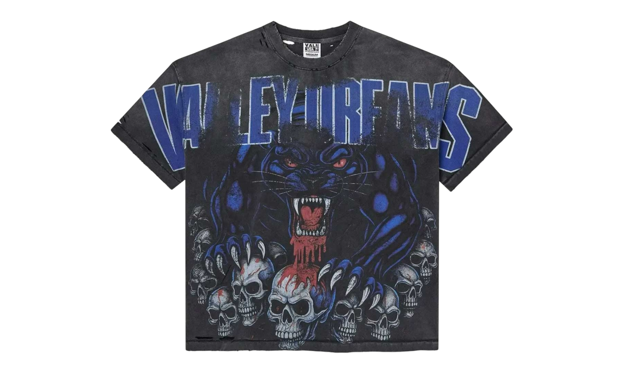 Vale Forever Big Panther Black T-Shirt-Bullseye Sneaker Boutique
