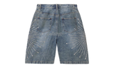 Vale Forever Blue Cluster Jean Shorts