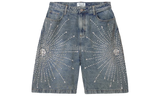 Vale Forever Blue Cluster Jean Shorts-Bullseye Sneaker Boutique