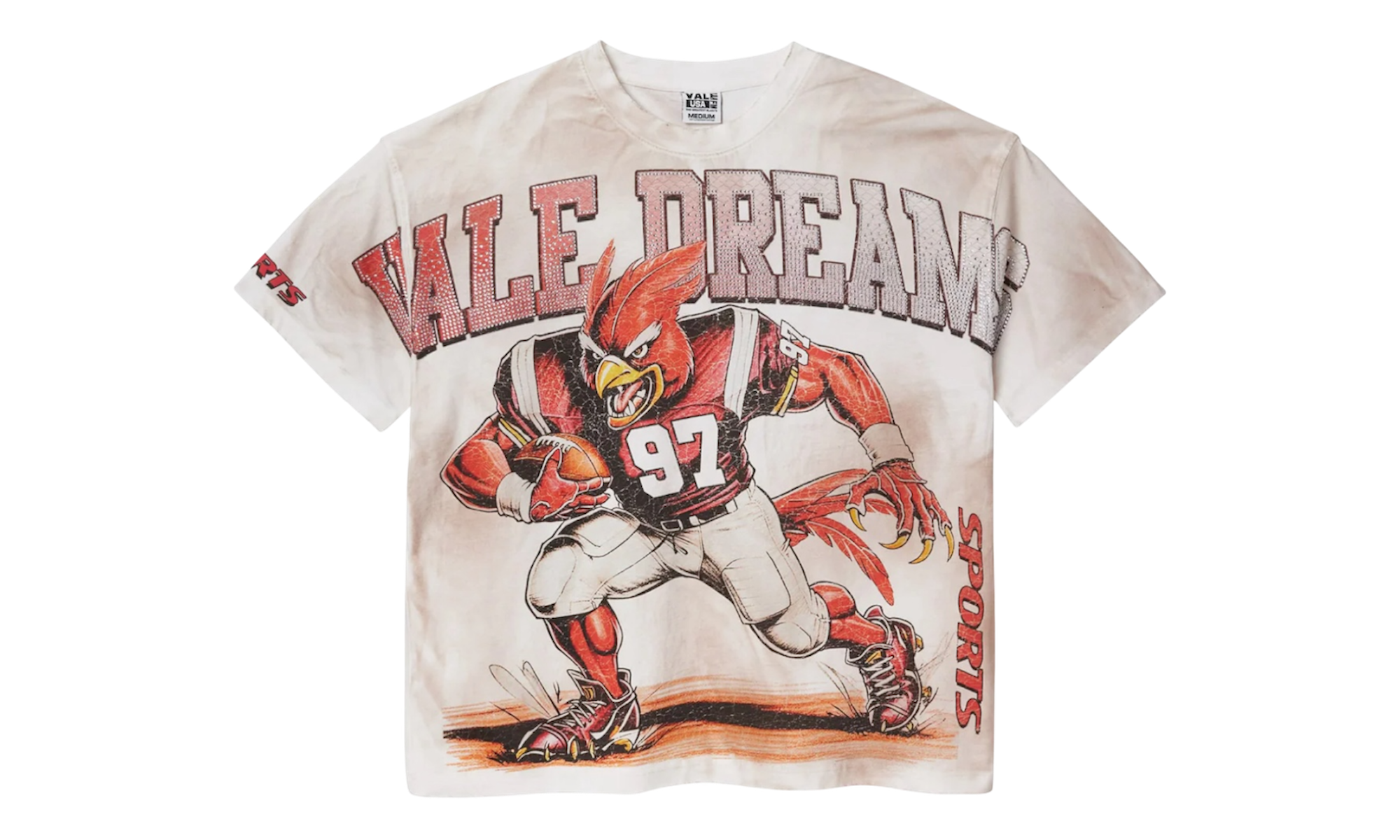 Vale Forever Falcon Bling Cream T-Shirt-Bullseye Sneaker Boutique