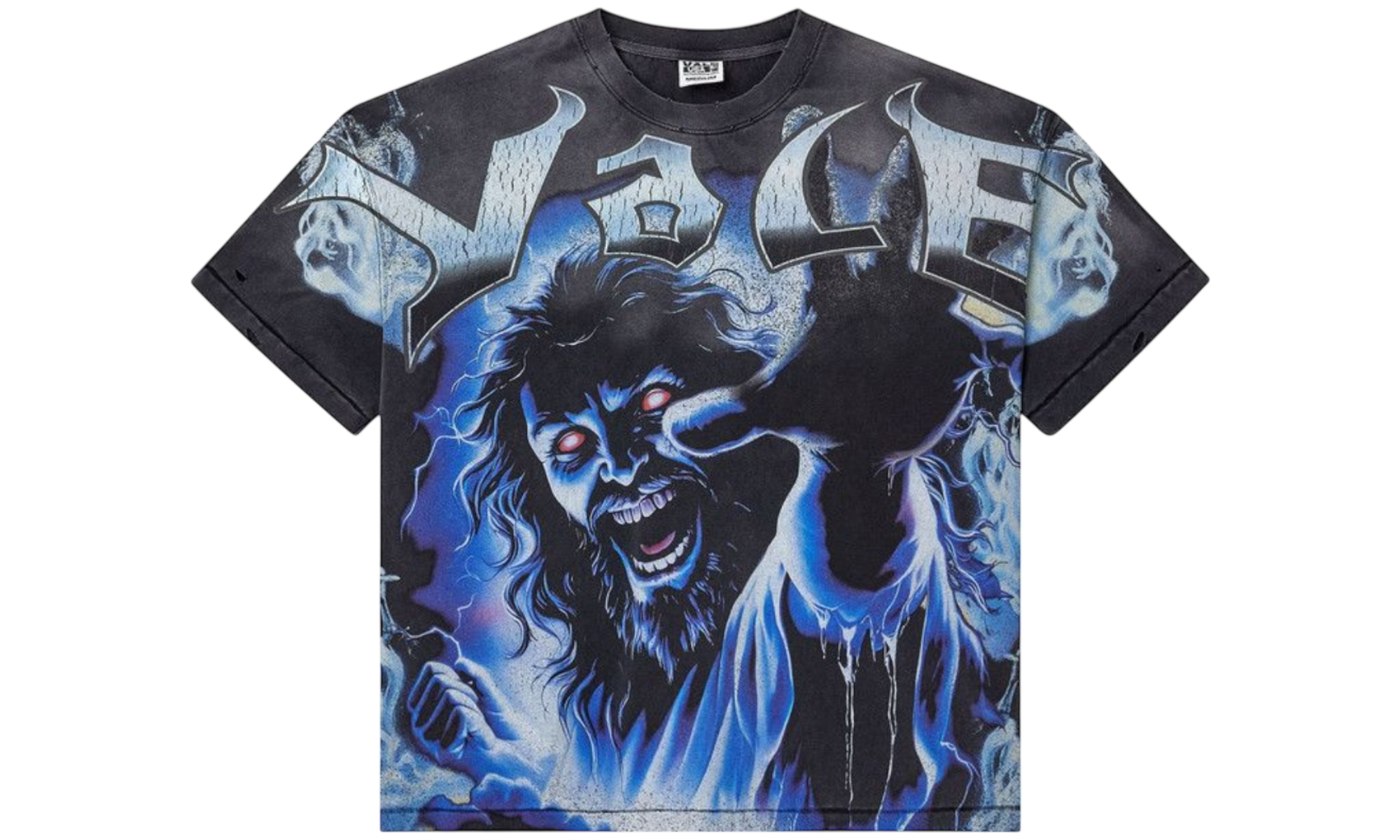 Vale Forever Fear Big Black T-Shirt-Bullseye Sneaker Boutique