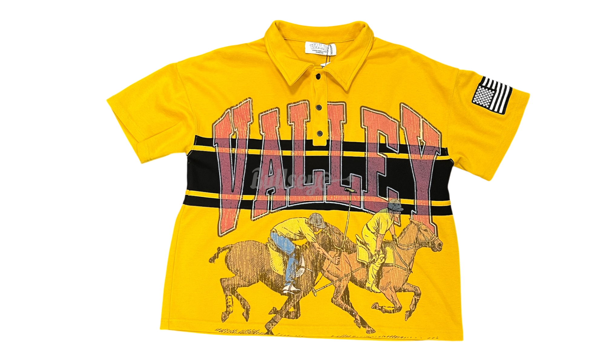 Vale Forever Lives Yellow Polo (PreOwned)-Bullseye Sneaker Boutique