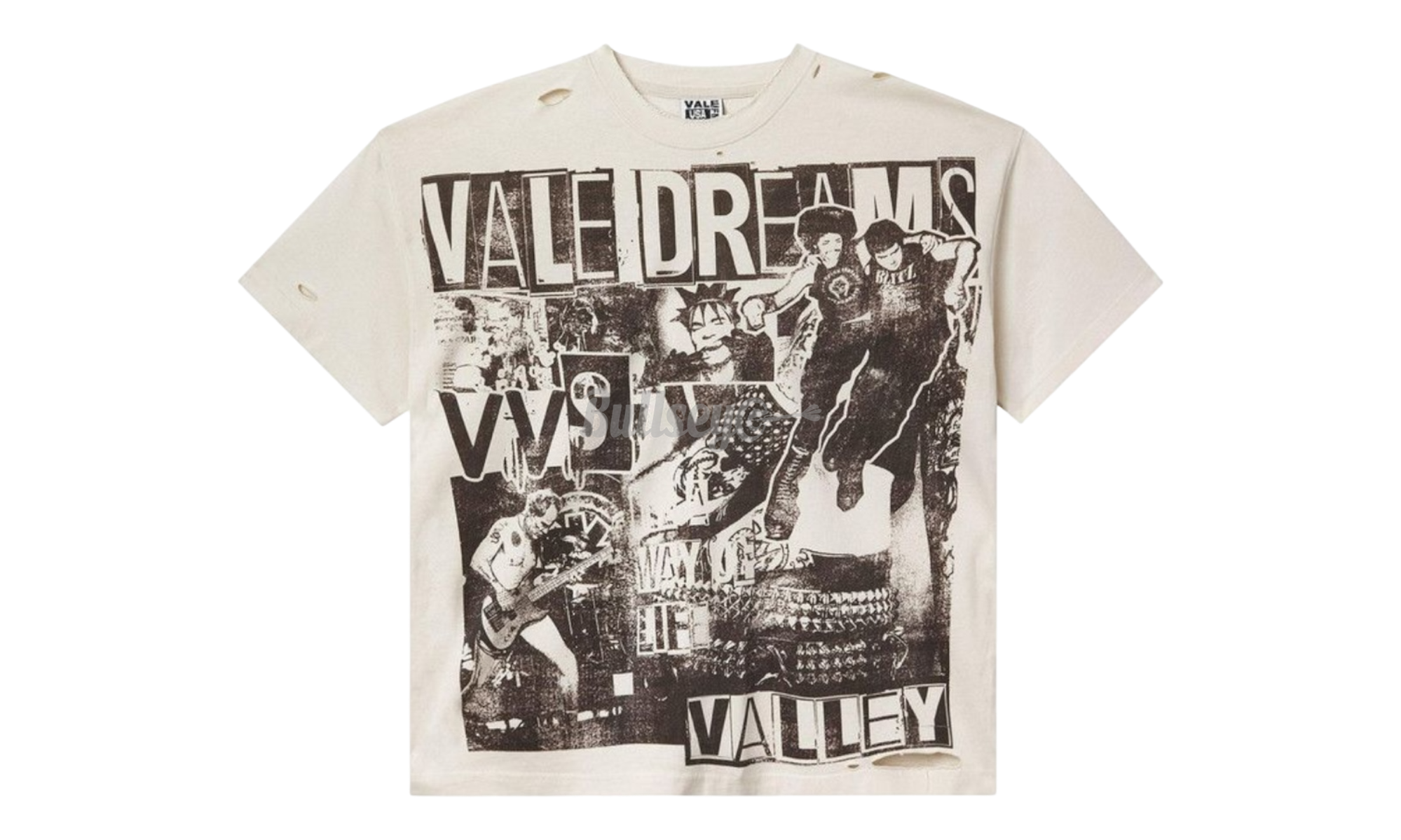 Vale Forever Moshpit Cream T-Shirt-Bullseye Sneaker Boutique