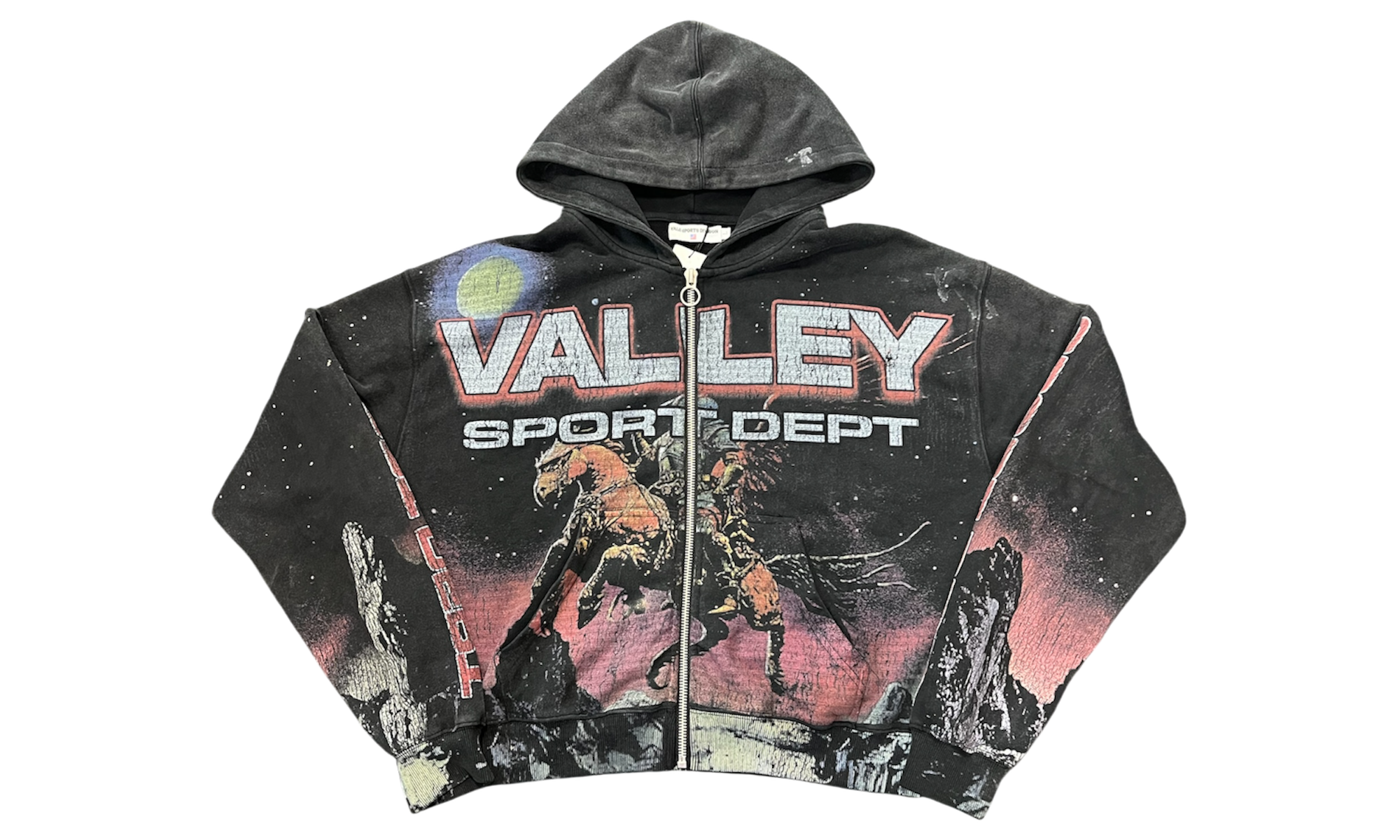 Vale Forever Neptune Black Zip-Up (PreOwned)-Bullseye Sneaker Boutique
