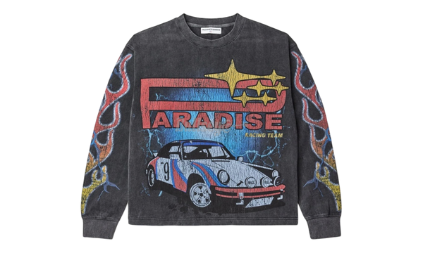 Vale Forever Paradise Racing Black Longsleeve T-Shirt-Bullseye Sneaker Boutique