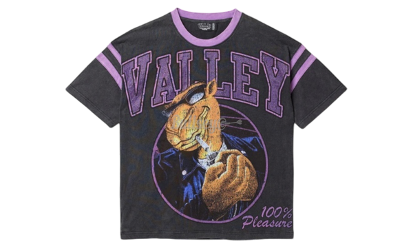 Vale Forever Purple Rays Bling Wash Black T-Shirt-Bullseye Sneaker Boutique