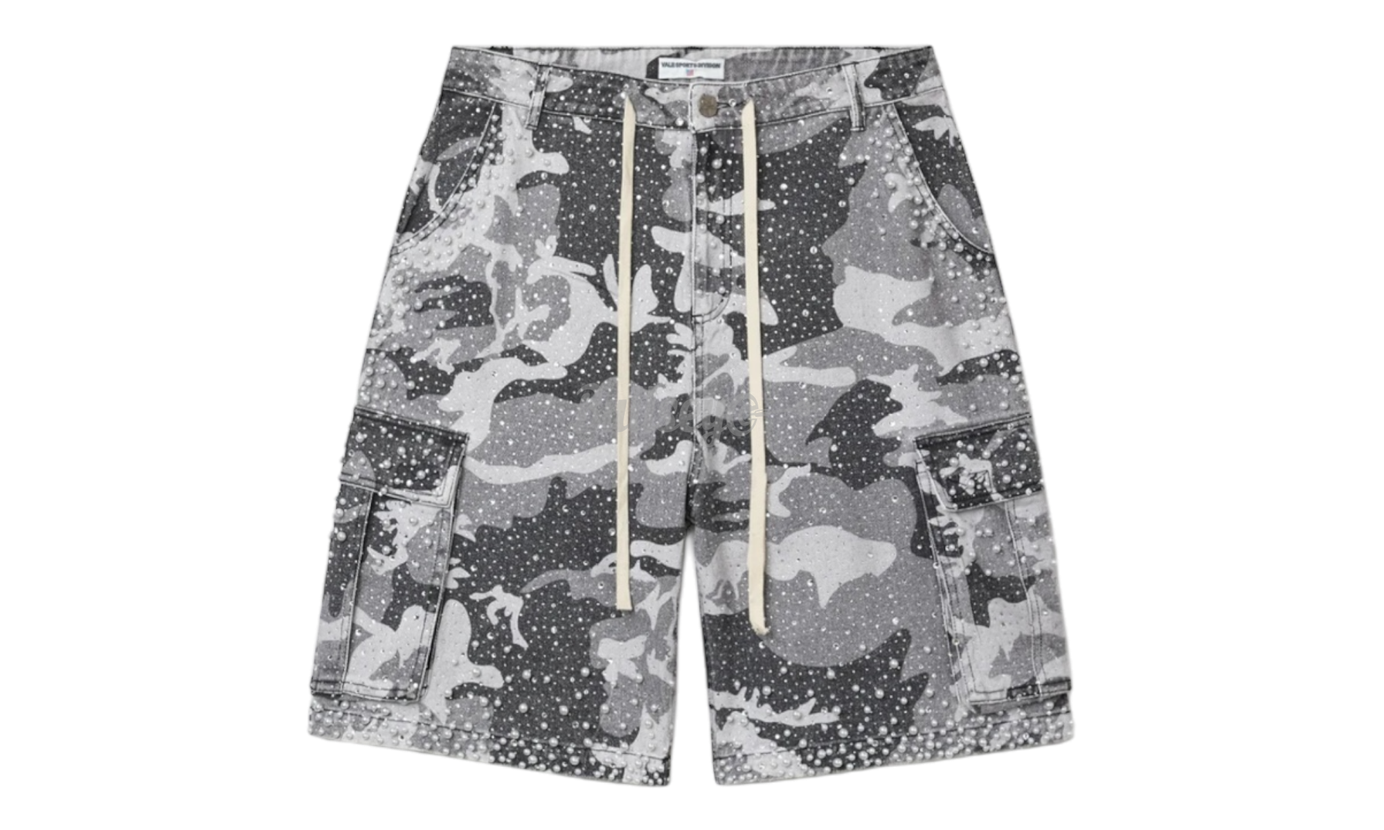 Vale Forever Soulja Winter Camo Jean Shorts-Bullseye Sneaker Boutique