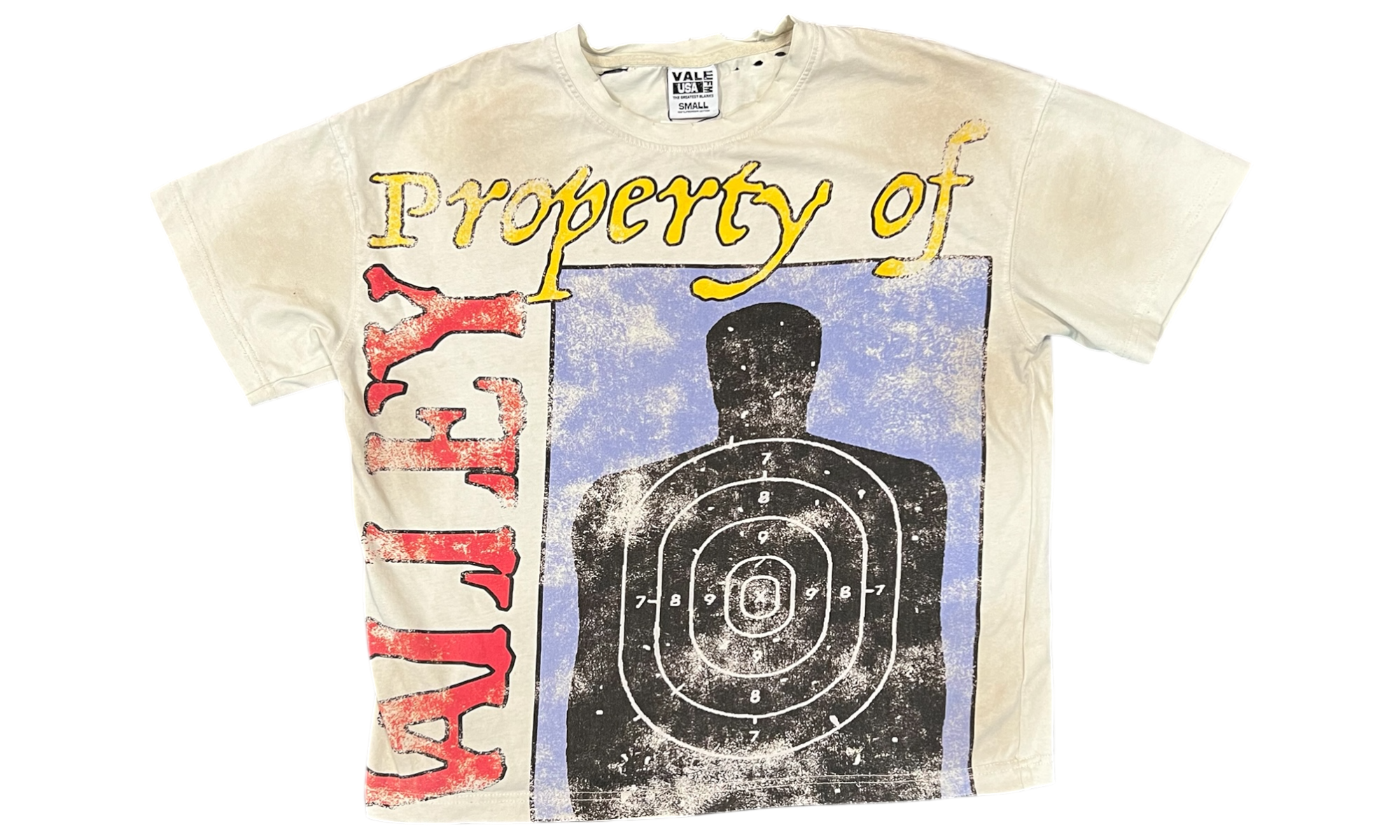 Vale Forever Target Practice White T-Shirt (PreOwned)-Bullseye Sneaker Boutique