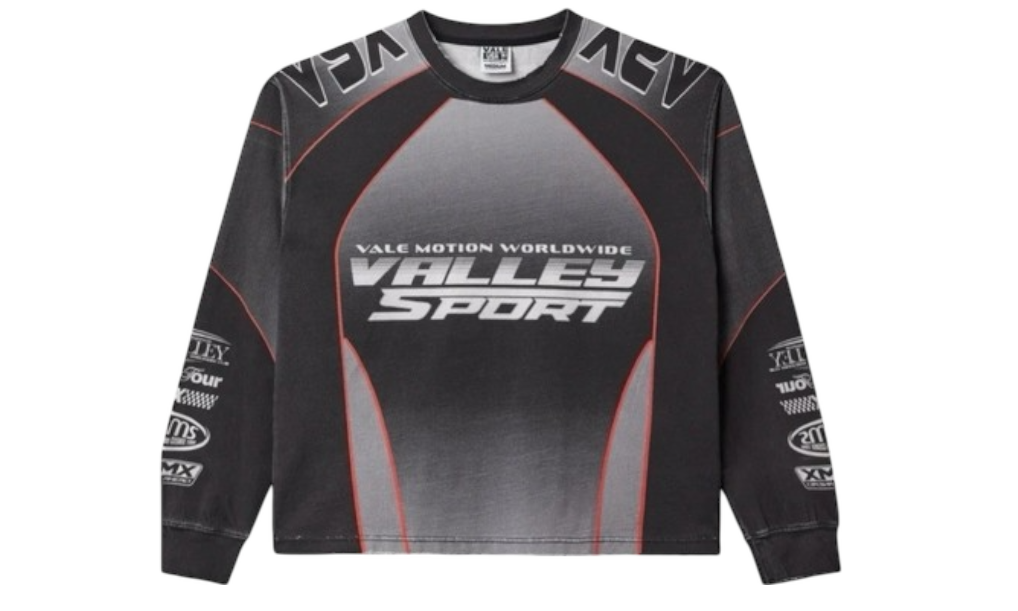 Vale Forever VSX EVO Grey Longsleeve T-Shirt-Bullseye Sneaker Boutique