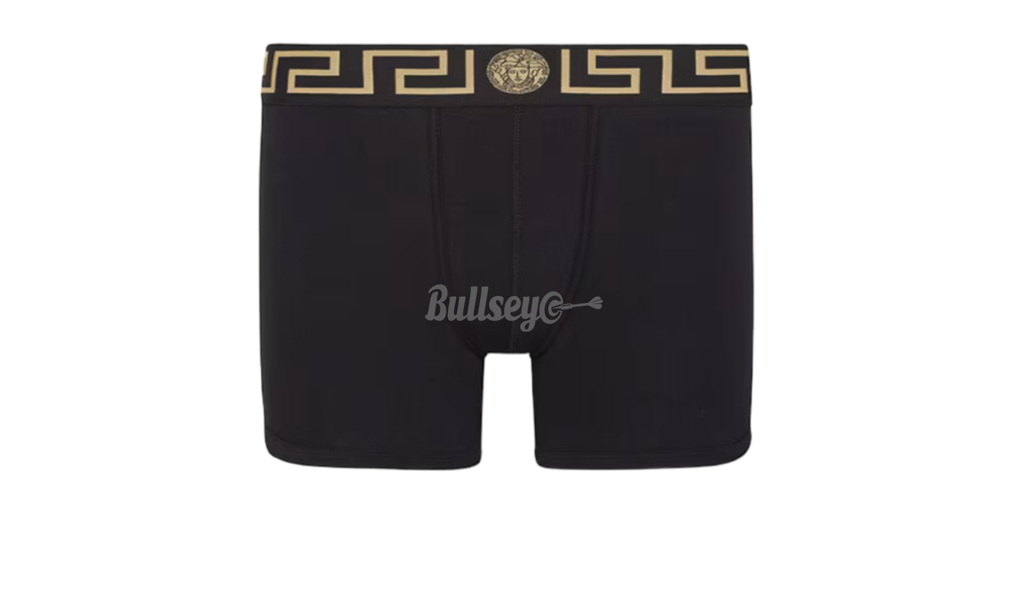 Versace Single-Pack Black Greca Border Boxers