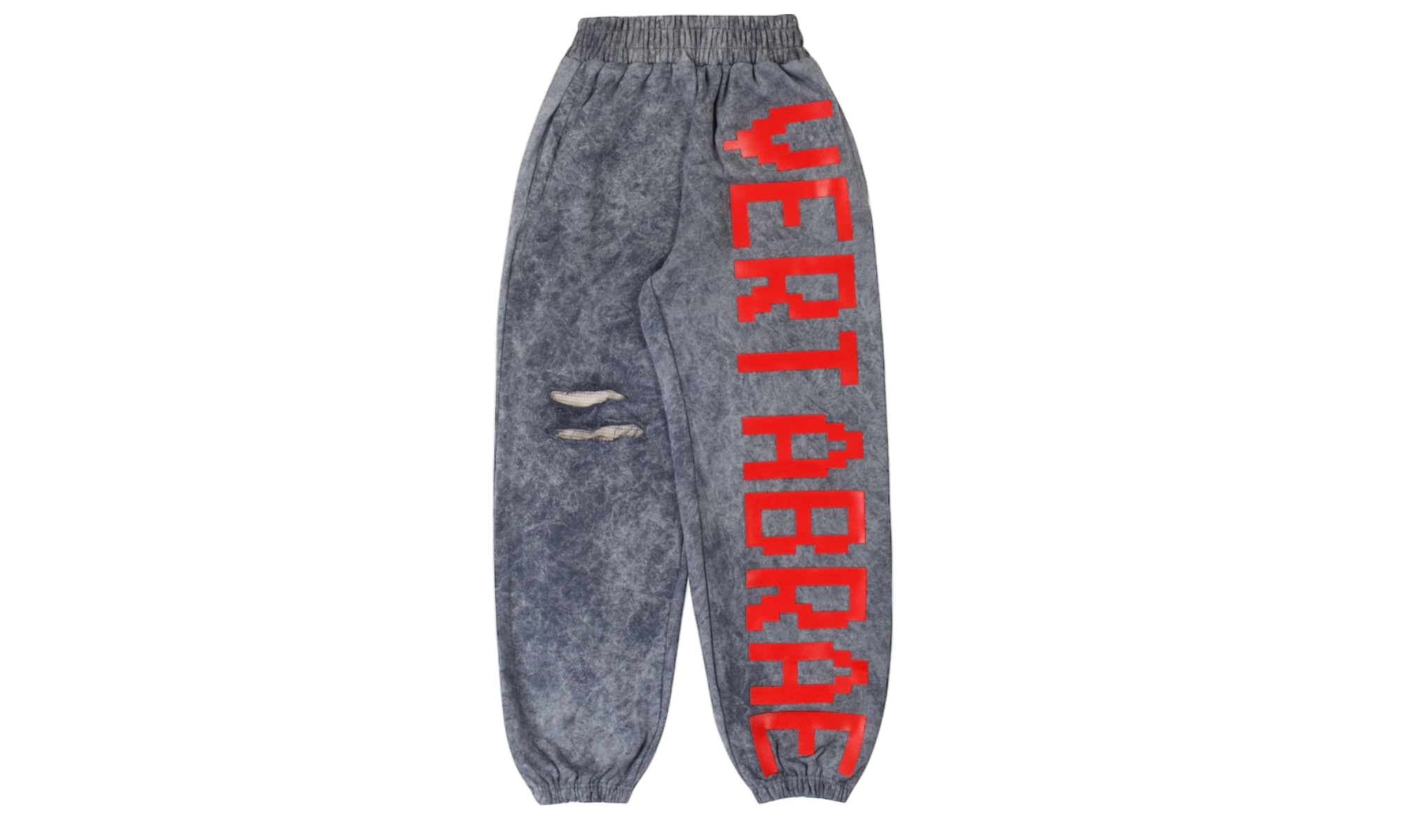 Vertabrae C-1 Washed Grey/Red Sweatpants