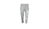 Vertabrae Grey/White Sweatpants-Bullseye Sneaker Boutique