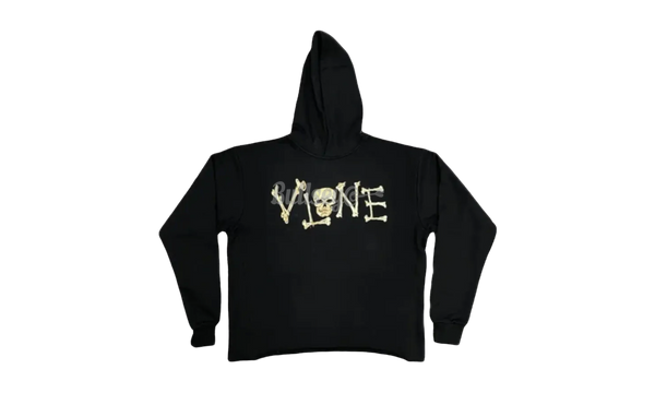 Vlone Lost Bones Black Hoodie-Light gloves that can keep the hand warm when running in winter