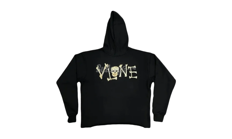 Vlone Lost Bones Black Hoodie-Bullseye Sneaker karl Boutique