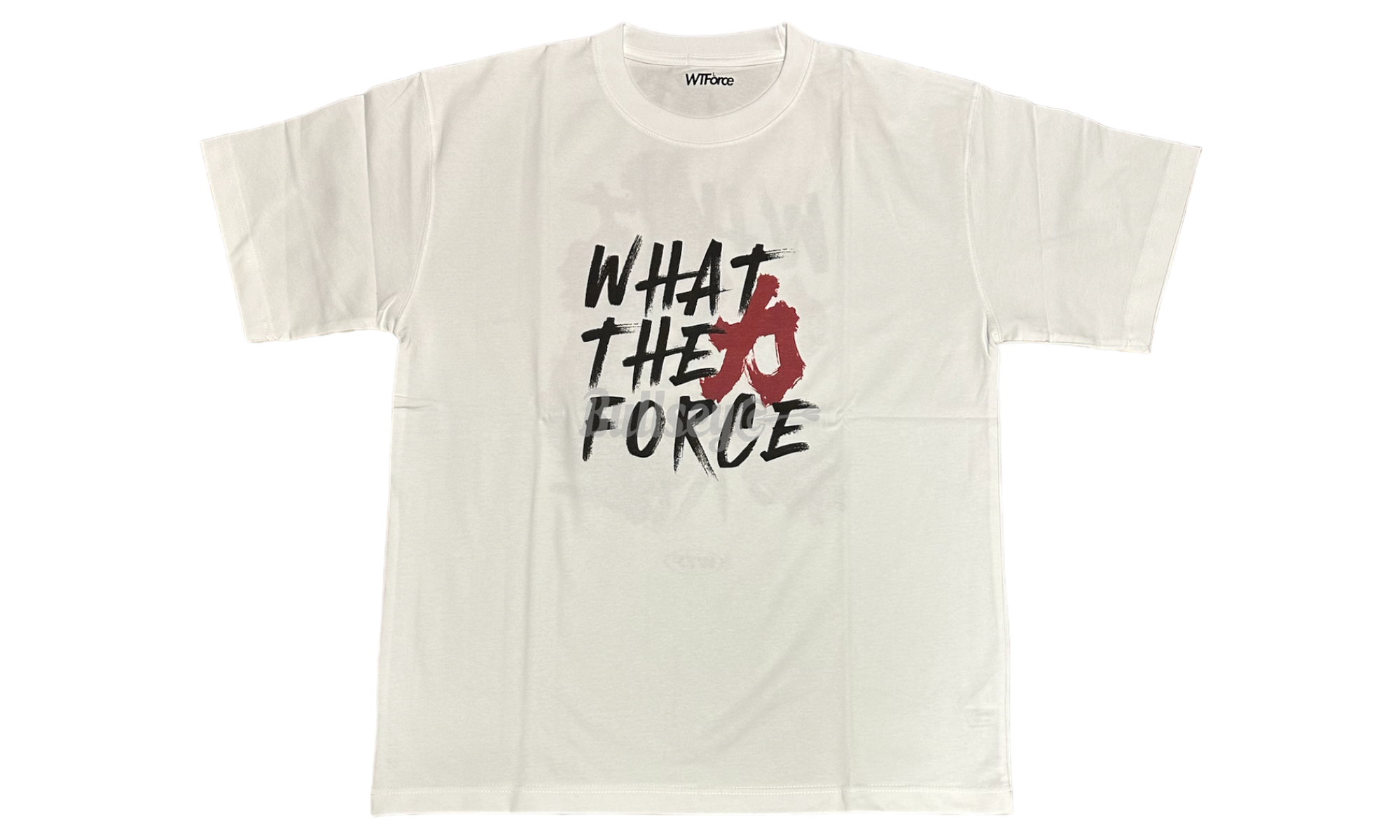 What The Force Centered White Logo
