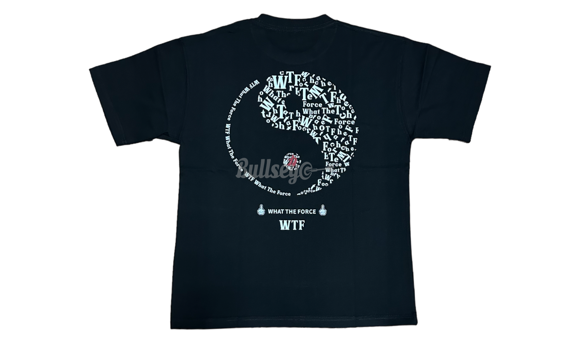 What The Force Circe Logo Black