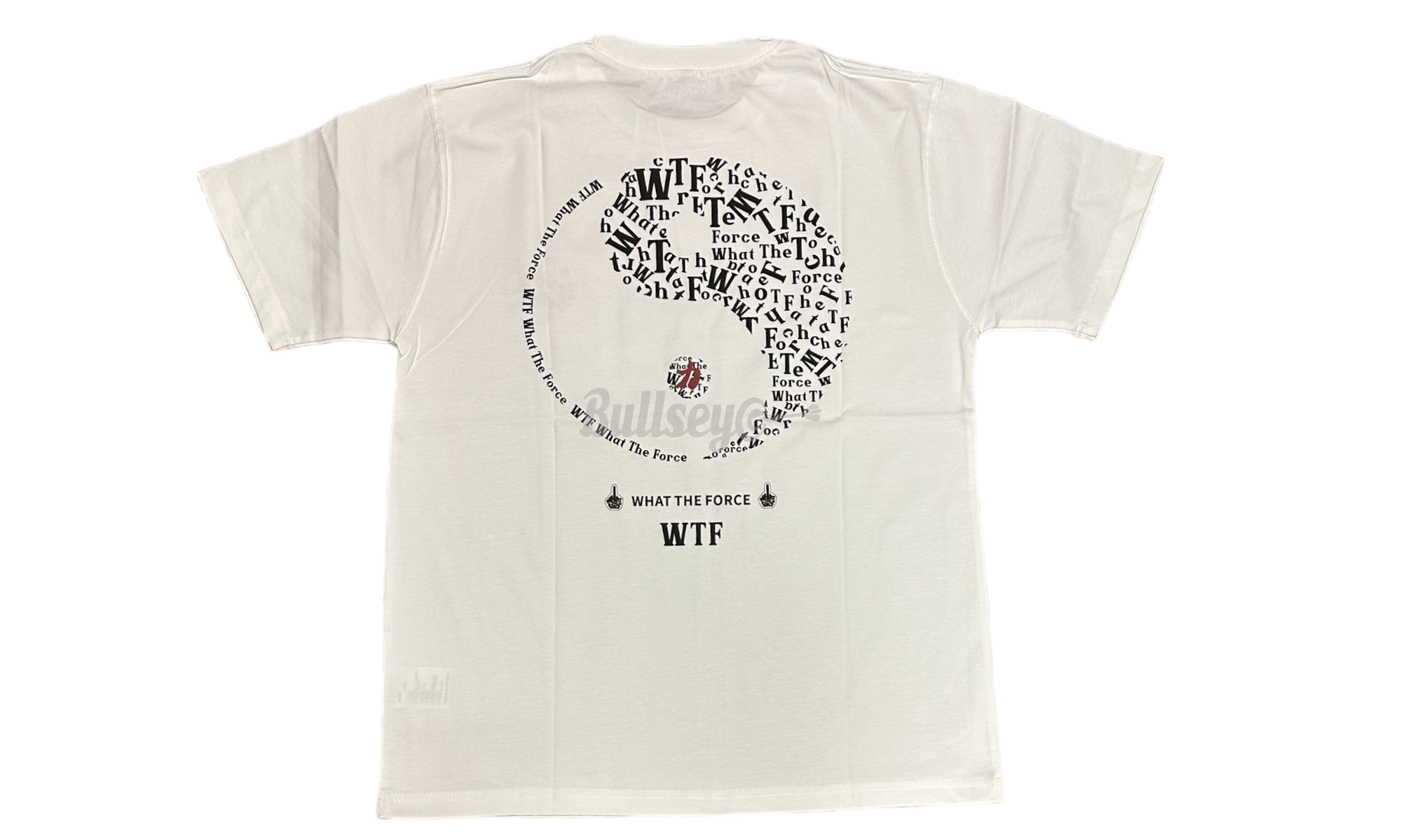 What The Force Circe Logo White