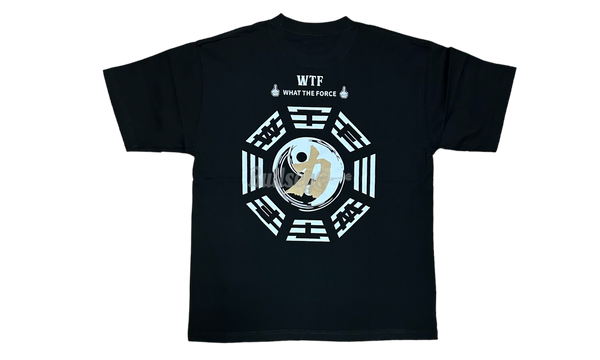What Space The Force Circle Black Logo
