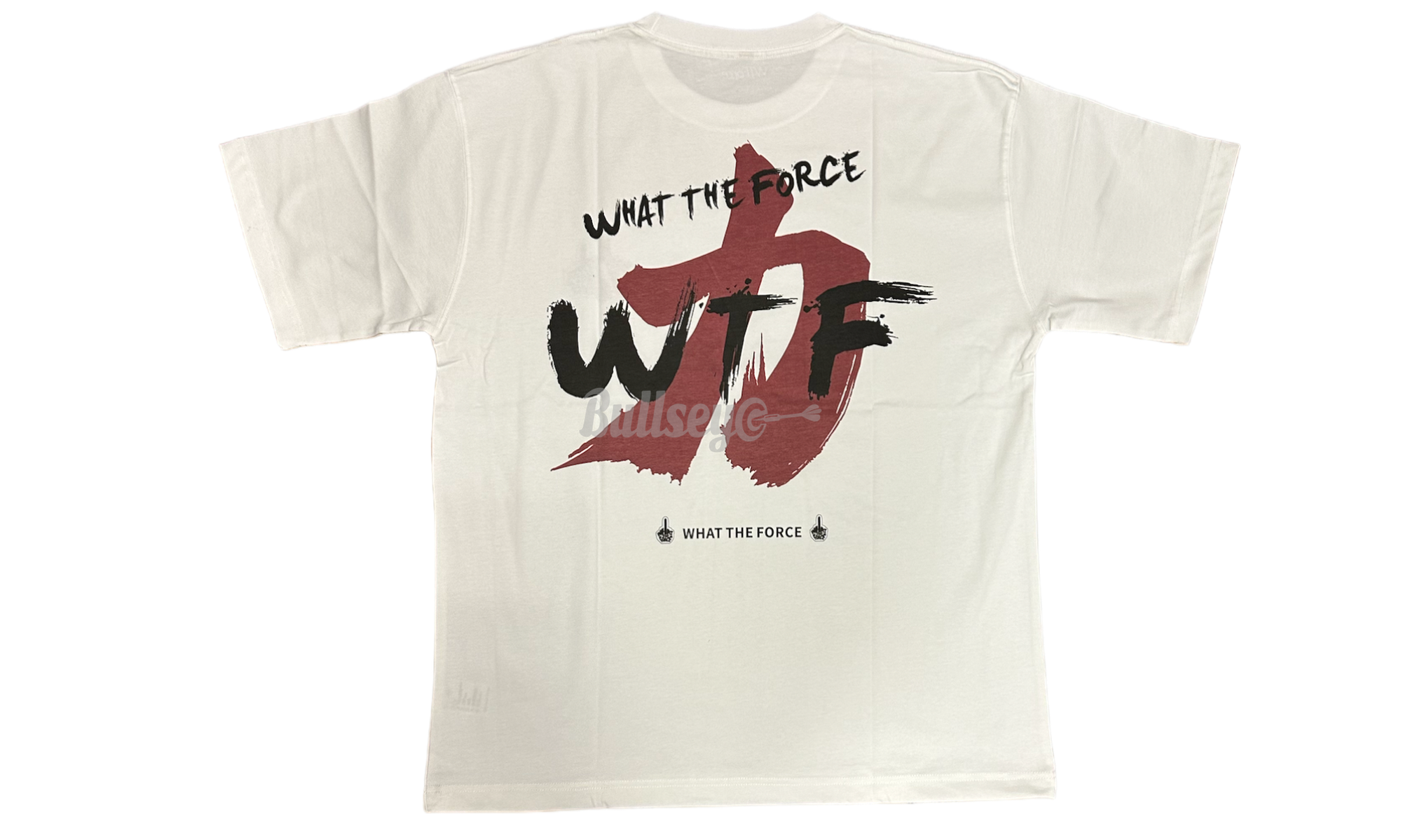 What The Force Small White Logo