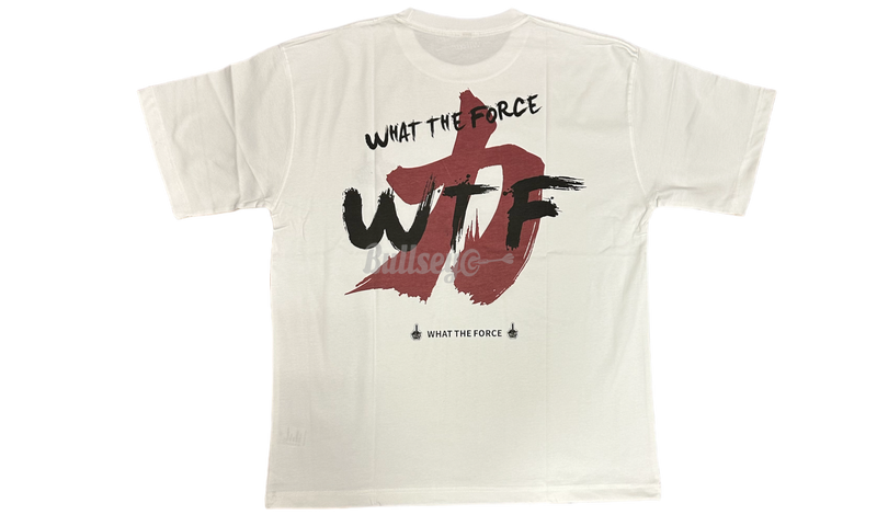 What The Force Small White Logo