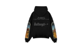 Who Decides War x EST Gee Stained Glass Black Hoodie