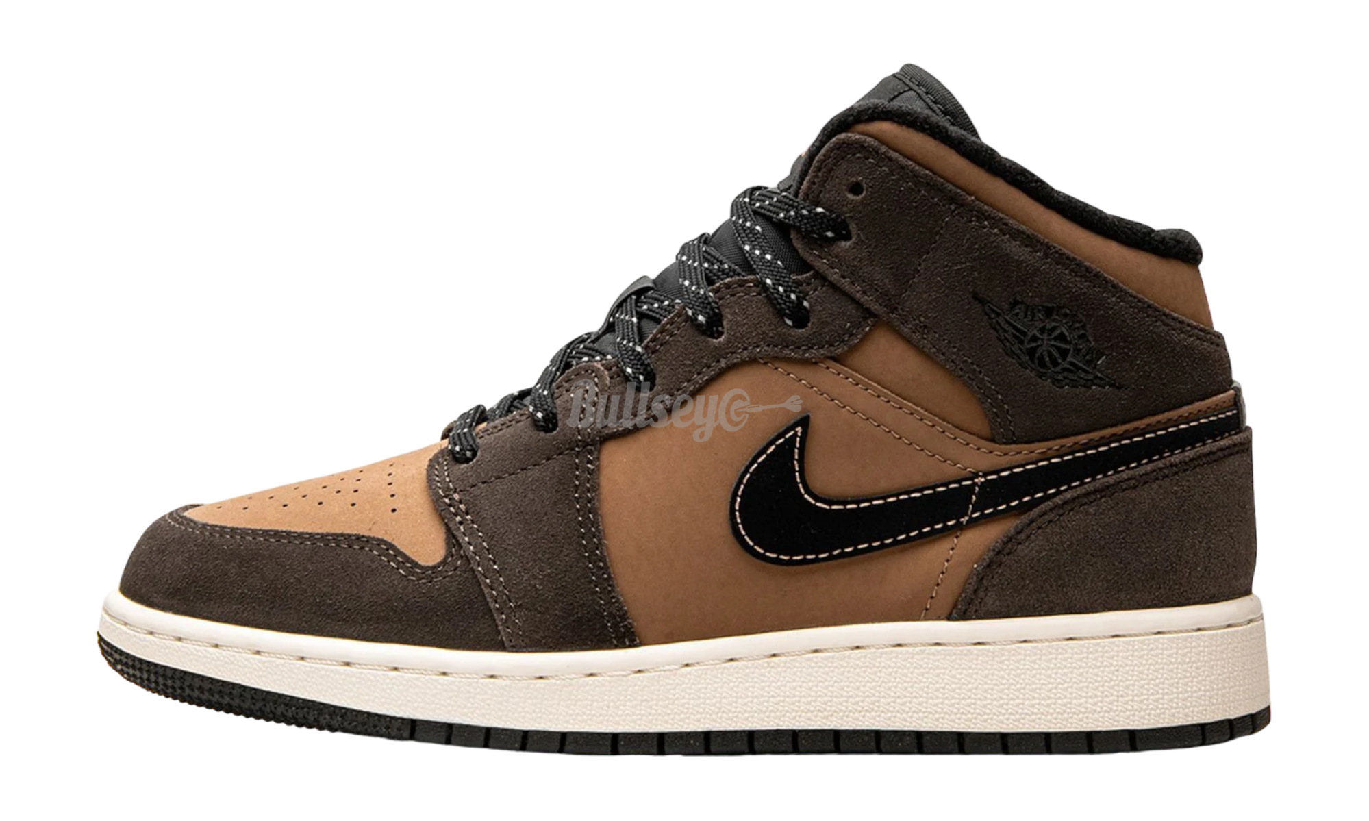 Air Jordan 1 Mid SE "Dark Chocolate" GS