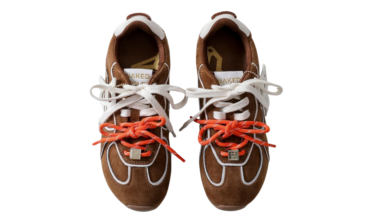 Naked Wolfe Adored Tan/White Suede