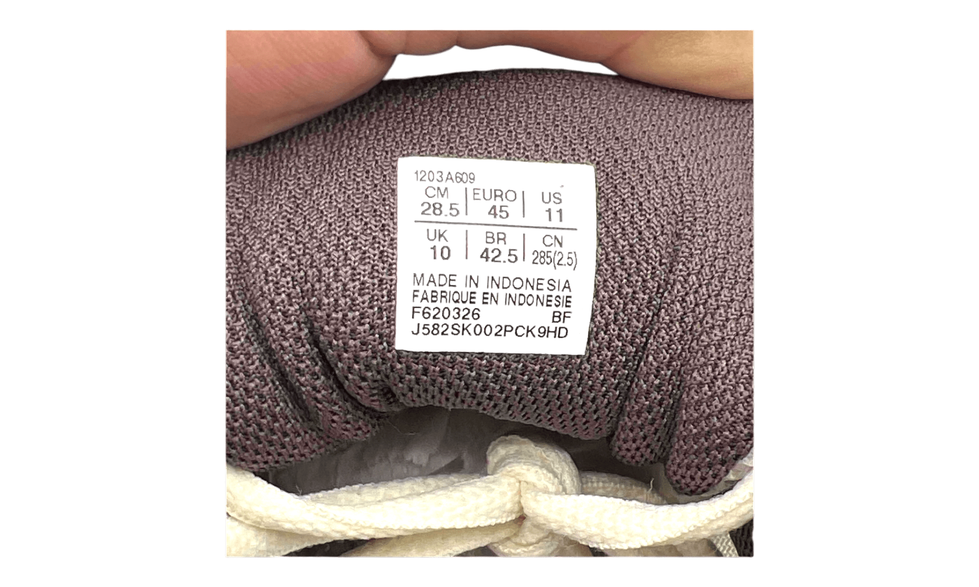 ASICS Gel-1130 Cream Cocoa Powder (PreOwned) (No Insoles)